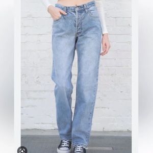 Brandy melville straight leg jeans